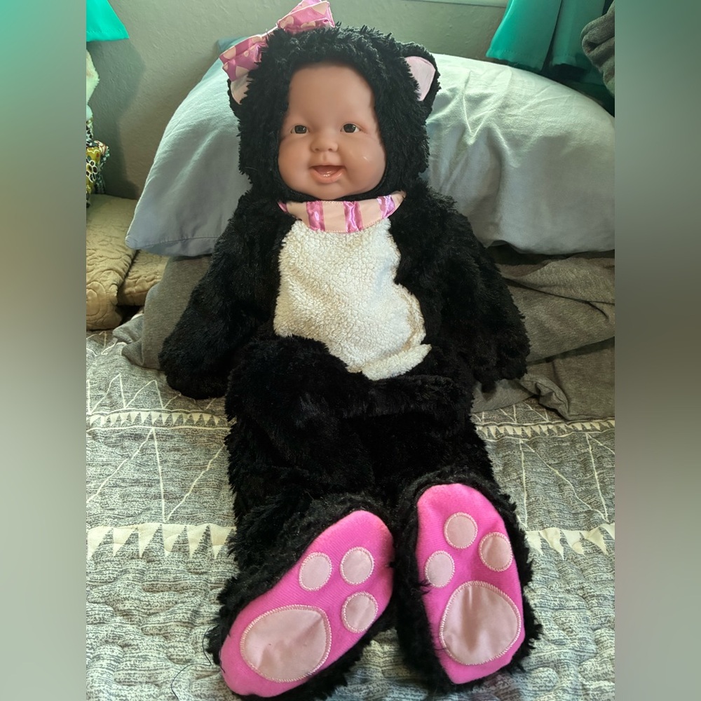 Itty Bitty Kitty Costume size Infant 8-12 months
